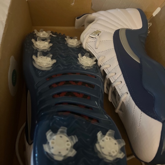 Size 7 Men  & 8.5 Women Jordan 12 Low Golf French Blue 2022 main image 4